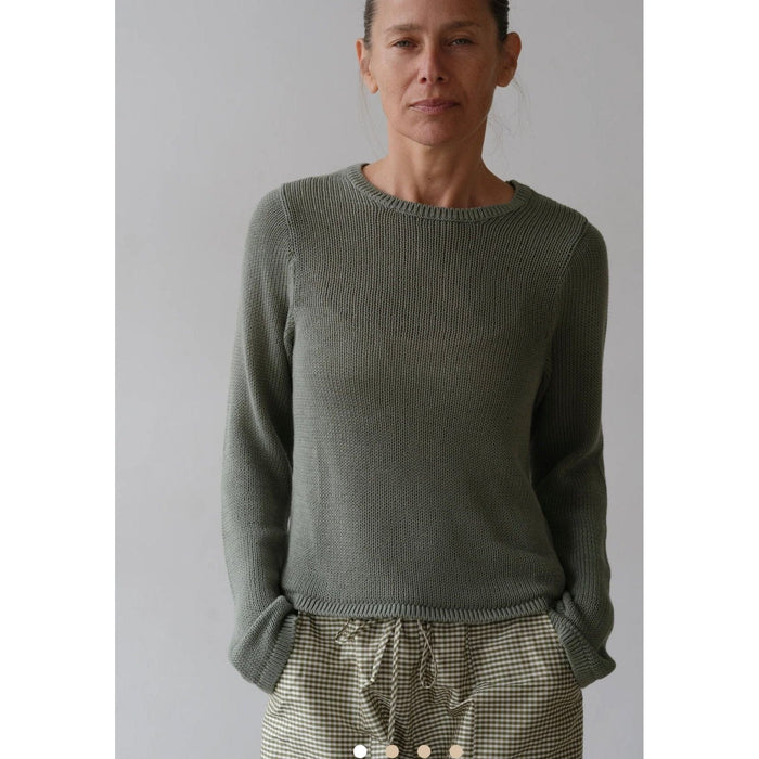 Parts + Labour The Knit Long Sleeve L / Dill Parts and Labour Hood River Oregon Clothing Store