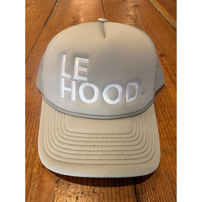 Ping Pong Surf Club Le Hood Trucker Hats Grey / White Hats Parts and Labour Hood River Oregon Clothing Store