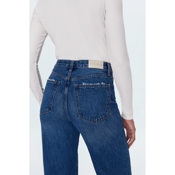 Pistola Cassie Super High Rise Straight Leg Bottoms Parts and Labour Hood River Oregon Clothing Store