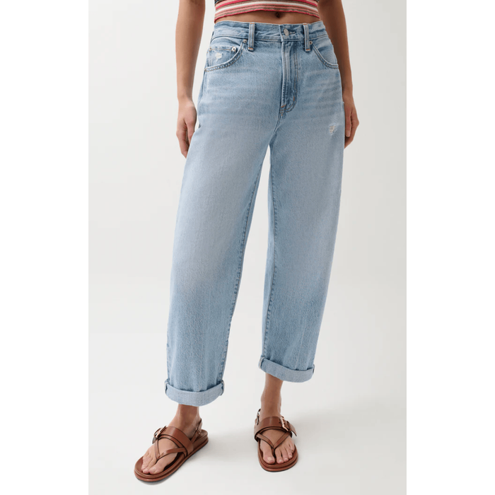 Pistola Donny Rolled Hem Boyfriend Jean Bottoms Parts and Labour Hood River Oregon Clothing Store