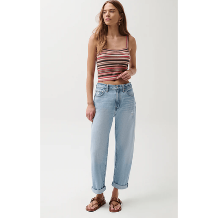 Pistola Donny Rolled Hem Boyfriend Jean Bottoms Parts and Labour Hood River Oregon Clothing Store