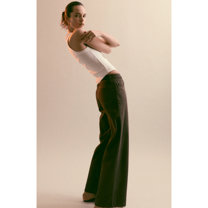 Pistola Jayden Low Slung Palazzo Jean Bottoms Parts and Labour Hood River Oregon Clothing Store