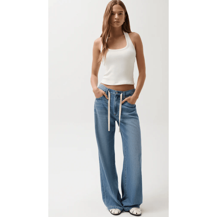 Pistola Jaydn Mid Rise Drawstring Pant Bottoms Parts and Labour Hood River Oregon Clothing Store