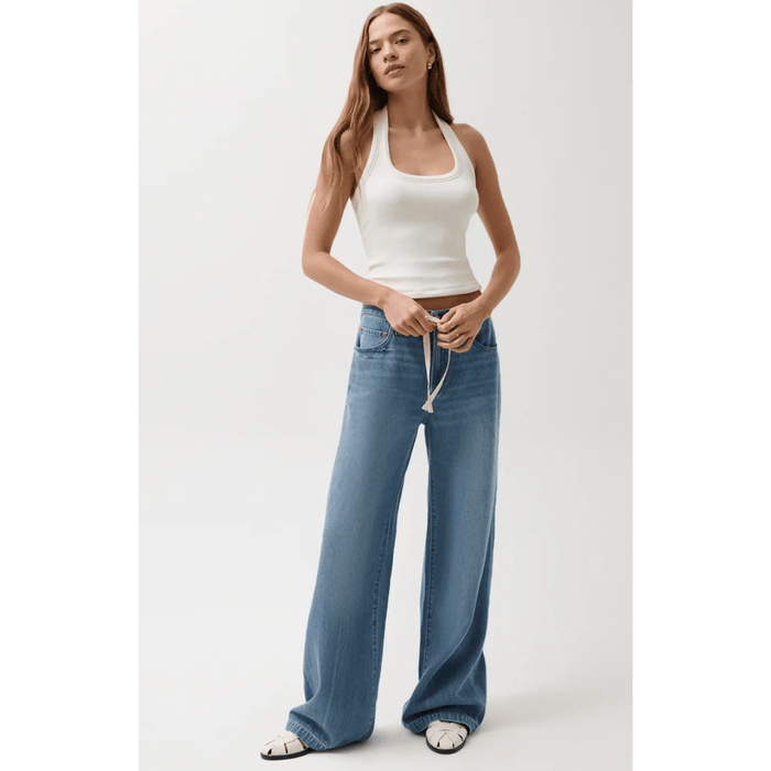 Pistola Jaydn Mid Rise Drawstring Pant Bottoms Parts and Labour Hood River Oregon Clothing Store