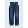 Pistola Kacey Mid Rise Cuffed Straight Jean Denim Parts and Labour Hood River Oregon Clothing Store