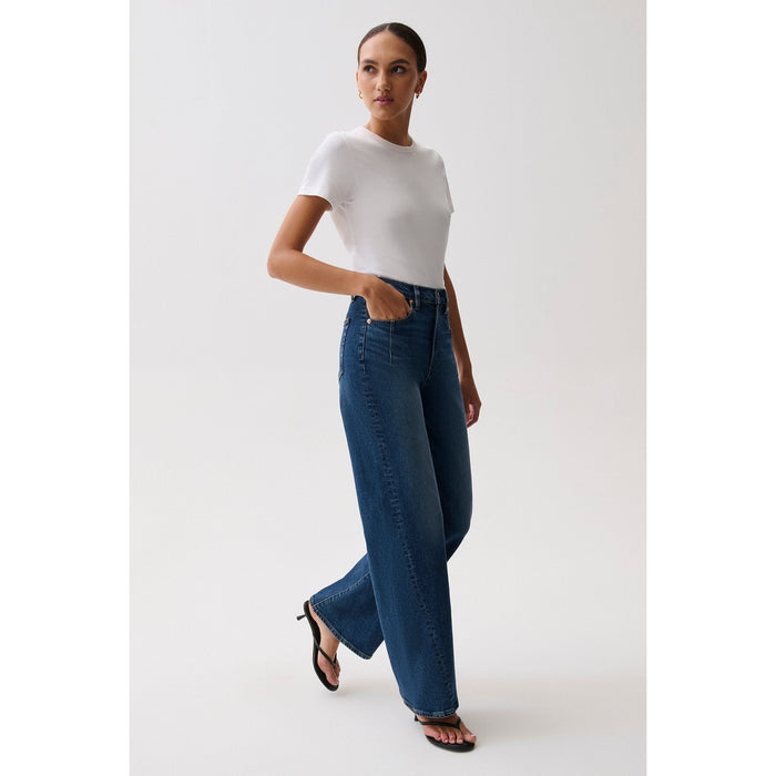 Pistola Kyra High Really Rise Bowed Jean Denim Parts and Labour Hood River Oregon Clothing Store