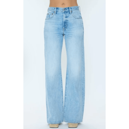 Pistola Larsen Relaxed Flared Jean Mellow / 25 Denim Parts and Labour Hood River Oregon Clothing Store