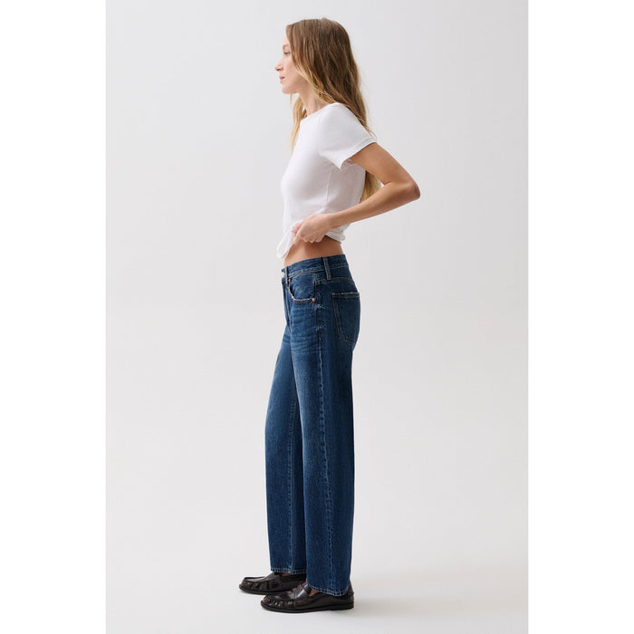 Pistola Lexi Mid Rise Bow Straight Jean Denim Parts and Labour Hood River Oregon Clothing Store