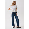 Pistola Lexi Mid Rise Bow Straight Jean Denim Parts and Labour Hood River Oregon Clothing Store