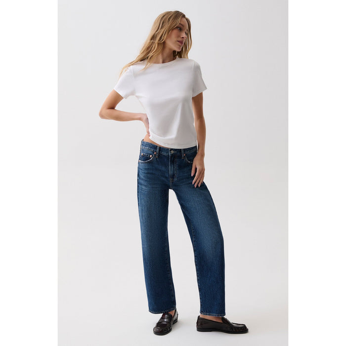 Pistola Lexi Mid Rise Bow Straight Jean Denim Parts and Labour Hood River Oregon Clothing Store