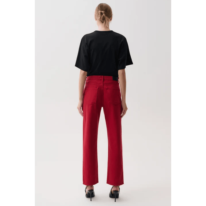 Pistola Lexi Mid Rise Bowed Straight Bottoms Parts and Labour Hood River Oregon Clothing Store