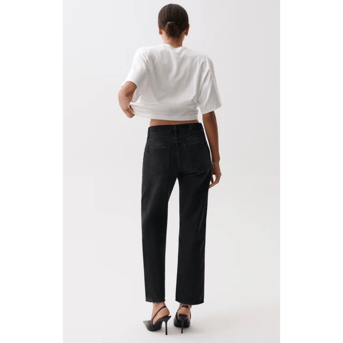 Pistola Lexi Mid Rise Bowed Straight Bottoms Parts and Labour Hood River Oregon Clothing Store