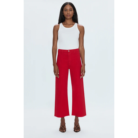 Pistola Penny Crop High Rise Wide Leg Bottoms Parts and Labour Hood River Oregon Clothing Store