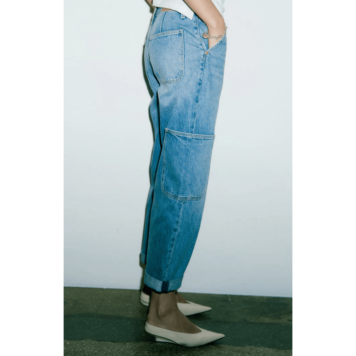 Pistola Sonny Multi Pocket High Rise Barrel Jean Bottoms Parts and Labour Hood River Oregon Clothing Store