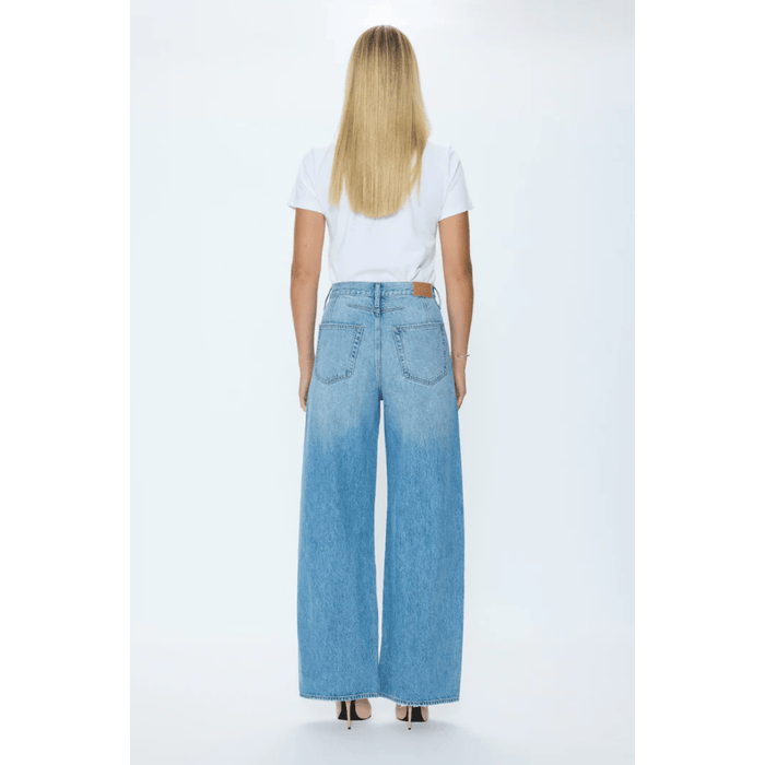 Pistola Sydney High Rise Bowed Wide Denim Parts and Labour Hood River Oregon Clothing Store