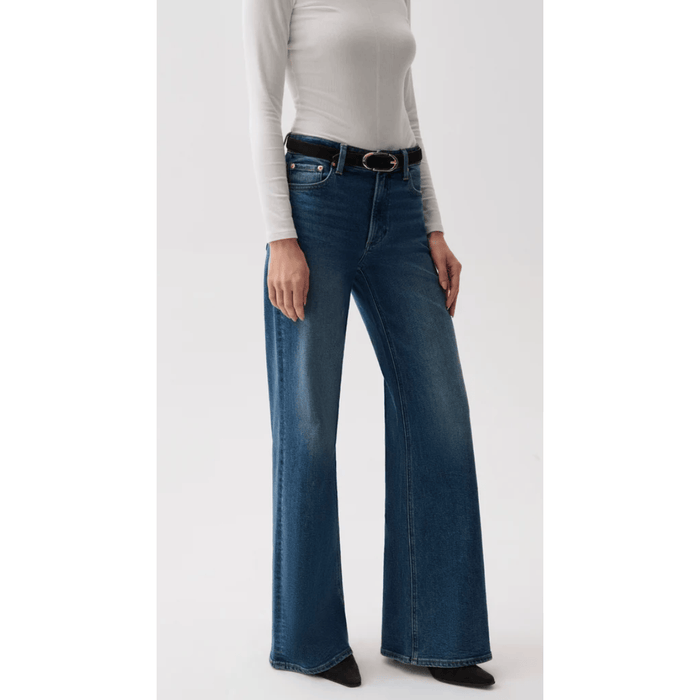 Pistola Vivian Mid Rise Wide Leg Denim Parts and Labour Hood River Oregon Clothing Store