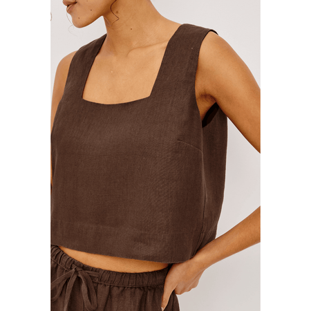 Rails Akira Top Espresso / XS Shirts & Tops Parts and Labour Hood River Oregon Clothing Store