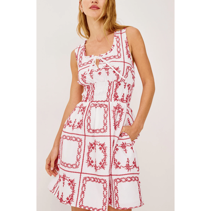 Rails Cosette Dress Ivory Red Handkerchief / XS Dresses Parts and Labour Hood River Oregon Clothing Store