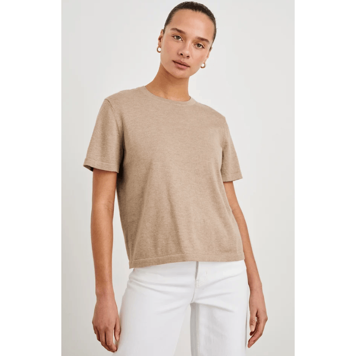 Rails Cotton Cashmere T-Shirt Heather Oat / XS Shirts & Tops Parts and Labour Hood River Oregon Clothing Store