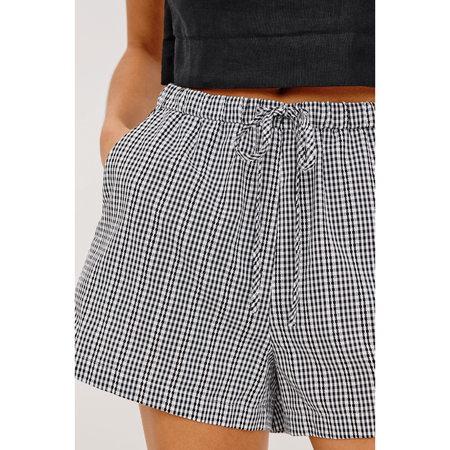 Rails Jenner Short Black Gingham / XS Bottoms Parts and Labour Hood River Oregon Clothing Store