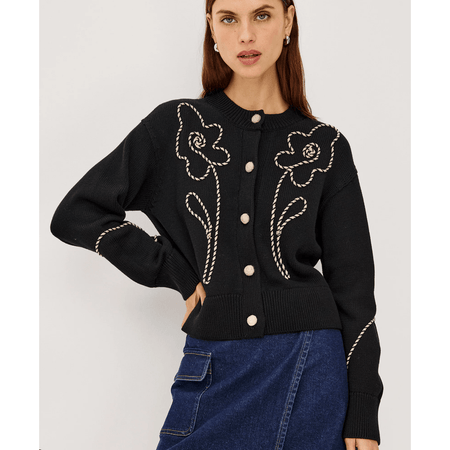 Rails Sybil Cardigan Western Floral / XS Sweaters Parts and Labour Hood River Oregon Clothing Store