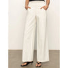 Sanctuary Arden Wide Leg Jeans - Bleached White Pinstripe Bottoms Parts and Labour Hood River Oregon Clothing Store