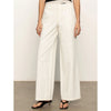 Sanctuary Arden Wide Leg Jeans - Bleached White Pinstripe Bottoms Parts and Labour Hood River Oregon Clothing Store
