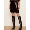 Sanctuary Best Paillette Skirt Bordeaux / XS Bottoms Parts and Labour Hood River Oregon Clothing Store