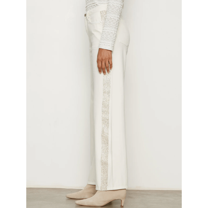 Sanctuary Cadence Shimmer Stripe Jean Bottoms Parts and Labour Hood River Oregon Clothing Store