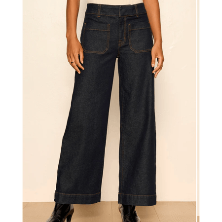 Sanctuary Chelsea Wide Leg Jean Too Much / 25 Bottoms Parts and Labour Hood River Oregon Clothing Store