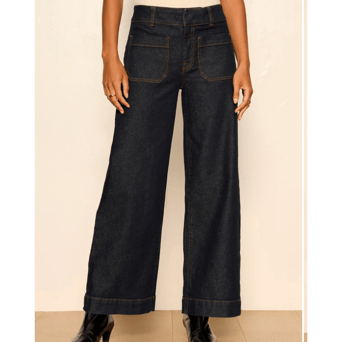 Sanctuary Chelsea Wide Leg Jean Too Much / 25 Bottoms Parts and Labour Hood River Oregon Clothing Store