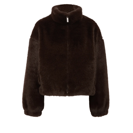 Sanctuary Everest Fur Bomber Espresso Martini / XS Coats & Jackets Parts and Labour Hood River Oregon Clothing Store