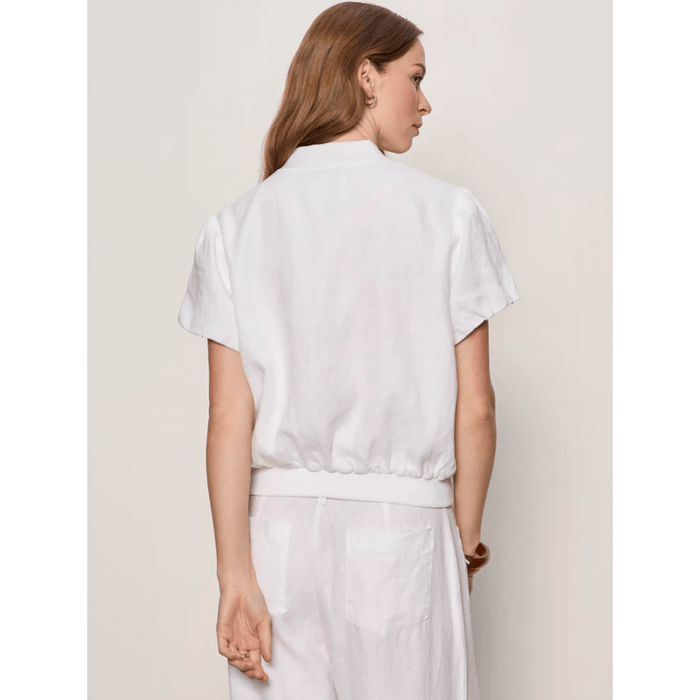 Sanctuary Everly Linen Bomber Shirts & Tops Parts and Labour Hood River Oregon Clothing Store