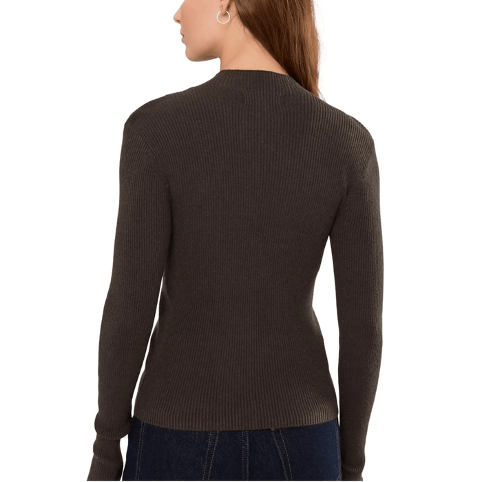 Sanctuary High Neck Ribbed Cardigan Shirts & Tops Parts and Labour Hood River Oregon Clothing Store