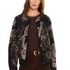 Sanctuary Jacquard Knit Jacket Black Paisley / XS Sweaters Parts and Labour Hood River Oregon Clothing Store