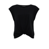 Sanctuary Knotted Muscle Tee Black / XS Shirts & Tops Parts and Labour Hood River Oregon Clothing Store