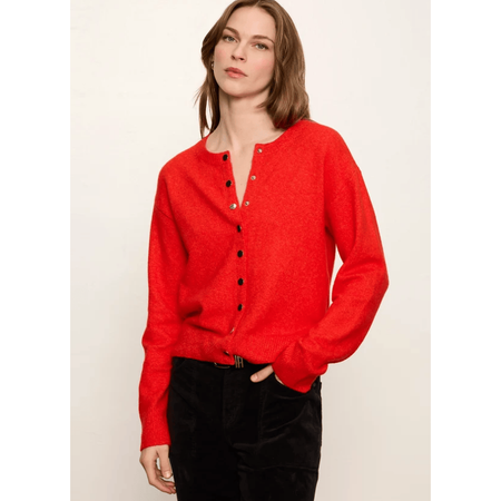 Sanctuary Must Have Snap Cardigan Red Hot / XS Sweaters Parts and Labour Hood River Oregon Clothing Store