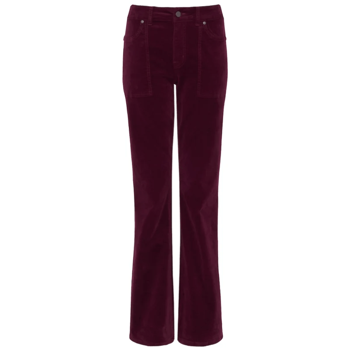Sanctuary Play Date Velveteen Bootcut Bordeaux / 25 Bottoms Parts and Labour Hood River Oregon Clothing Store