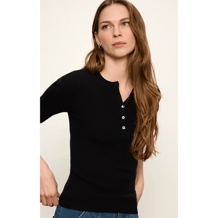 Sanctuary Ribbed Henley Shirts & Tops Parts and Labour Hood River Oregon Clothing Store