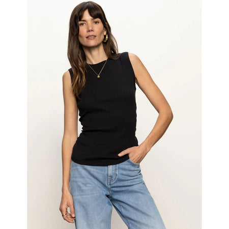 Sanctuary Ribbed Ruched Tank Shirts & Tops Parts and Labour Hood River Oregon Clothing Store