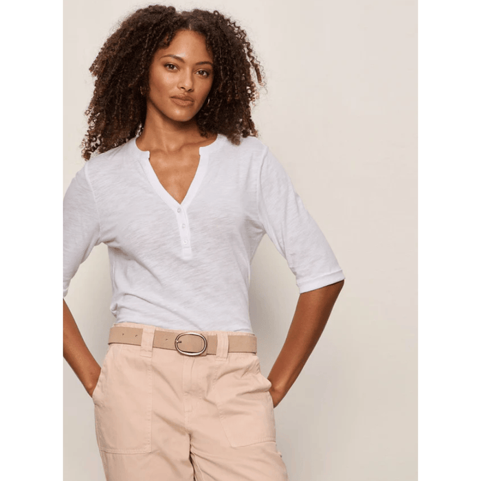 Sanctuary Rolled Sleeve Tee White / XS Shirts & Tops Parts and Labour Hood River Oregon Clothing Store