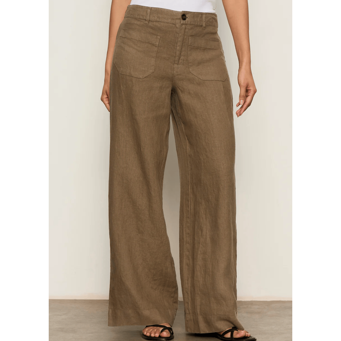 Sanctuary The Linen Marine Wide Leg Pant Bottoms Parts and Labour Hood River Oregon Clothing Store