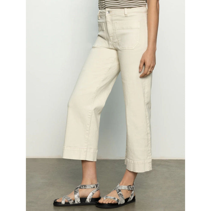Sanctuary The Marine Standard Rise Denim Pant - French Vanilla Bottoms Parts and Labour Hood River Oregon Clothing Store