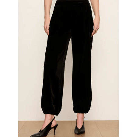 Sanctuary Velvet Micro Balloon Pant Black / XS Bottoms Parts and Labour Hood River Oregon Clothing Store
