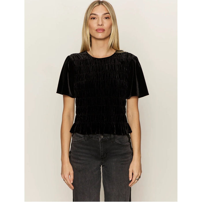 Sanctuary We Belong Together Velvet Top Shirts & Tops Parts and Labour Hood River Oregon Clothing Store