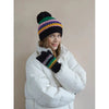 Shiraleah Vargas Striped Winter Hat Black Hats Parts and Labour Hood River Oregon Clothing Store