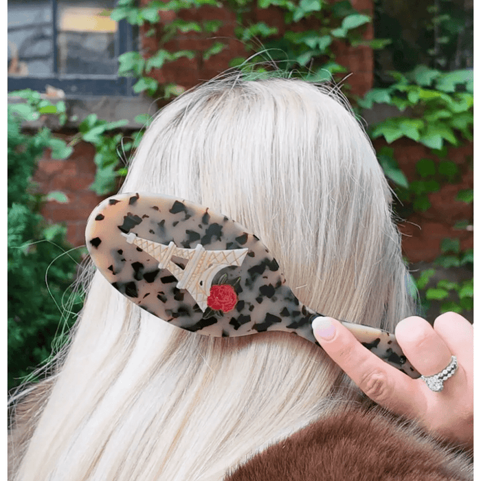 Solar Eclipse Eiffel Tower Hairbrush Accessories Parts and Labour Hood River Oregon Clothing Store