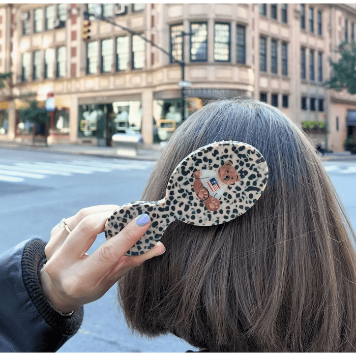 Solar Eclipse Handmade Americana Teddy Handbag Brush Accessories Parts and Labour Hood River Oregon Clothing Store