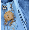 Solar Eclipse Handmade Celestial Sun Bag Charm Accessories Parts and Labour Hood River Oregon Clothing Store