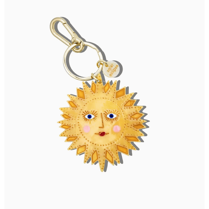 Solar Eclipse Handmade Celestial Sun Bag Charm Accessories Parts and Labour Hood River Oregon Clothing Store